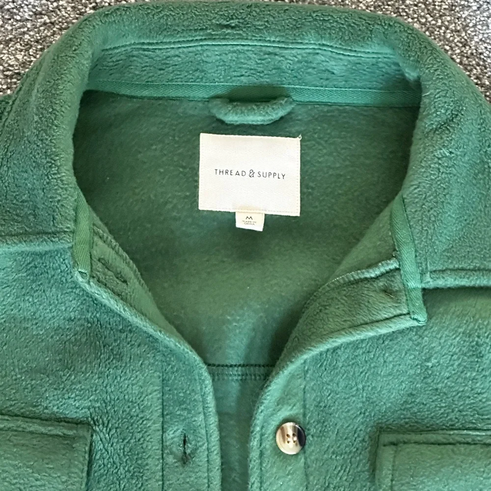 Thread & Supply Fleece Shacket